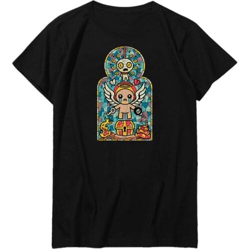 New T-shirt mens The Binding Of Isaac Afterbirth Binding T shirt Aesthetic Harajuku Fashion oversized t shirt men clothing