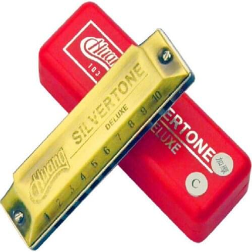 Huang Harmonica 10 Hole Blues Harmonica Huang 103 Diatone Key of C Armonica Harp Musica Instrumento Huang Professional Harmonica