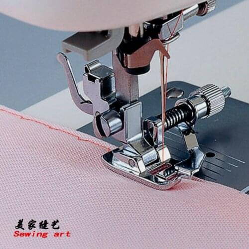 Sewing machine accessories concealed seam curling applicable leap butterfly Liaobian presser foot