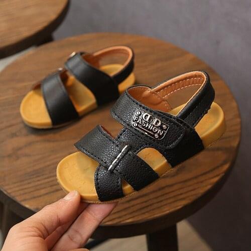 Toddlers Boys Sandals Kids Casual Sports Beach Sandals for Little Children Kindergarten Summer Shoes Soft Non-slip 21-30 Fashion