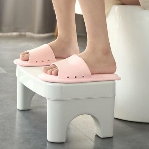 Toilet Stool Household Child WC Stool Multifunction Bathroom Step Stool Thickened Plastic Anti-Slip Adult Squat Tools