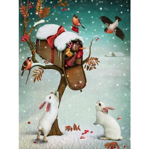 VinylBDS 5X7FT Christmas Photography Backdrop Children Backgrounds For Photo Studio