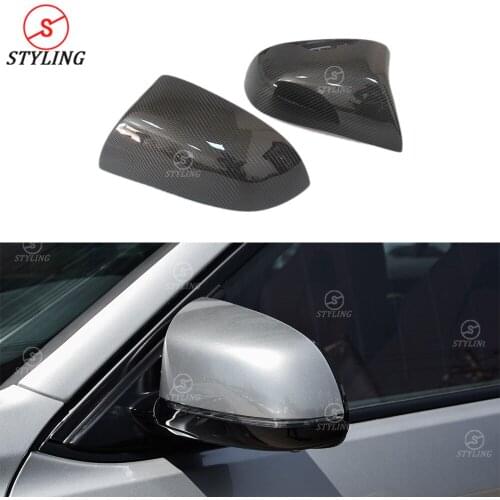 X5M F85 Mirror Cover For BMW X6M F86 Carbon Fiber Rear Side View Caps Mirror Cover 2015 2016 2017 2018 2019