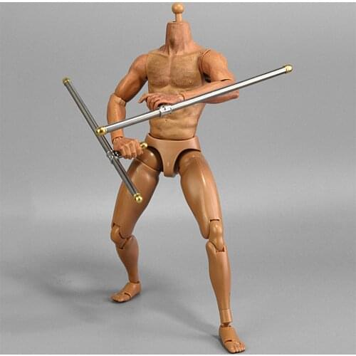 1/6 Soldier weapon accessories T-stick explosion-proof T-shaped walking stick for 12 inch action figure