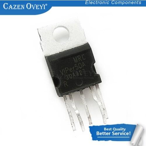 10pcs/lot VIPER50A VIPER50 TO-220 In Stock