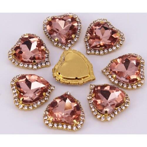 20pcs/set Flower Rhinestone Button for Clothes Metal Button for Wedding Hair DIY Accessories Decorative for DIY craft