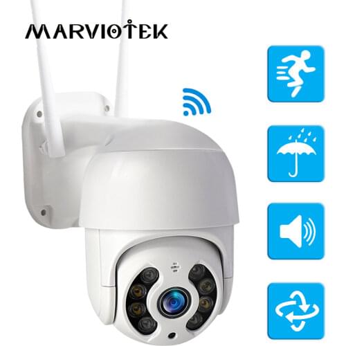 5MP Auto tracking IP Camera Outdoor Night Vision Mini Speed Dome CCTV Camera WIFI 1080P Home Security Video Surveillance Camara
