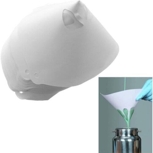 50PCS Paper Paint Strainers Paper Paint Conical Strainers Mesh Filter Cone Strainer Paint Funnel