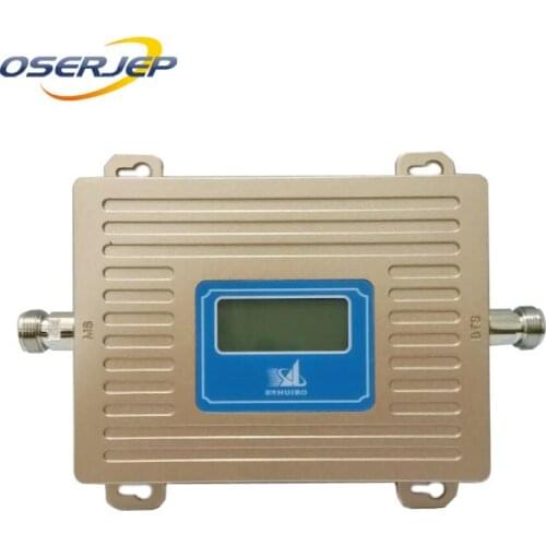 850MHz 2g 3g repeater GSM CDMA 850 booster 75Db gain cell phone repeater mobile phone signal booster amplifier lcd display