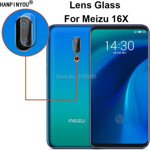 For Meizu 16X 6.0" Clear Ultra Slim Back Camera Lens Protector Rear Camera Lens Cover Tempered Glass Film