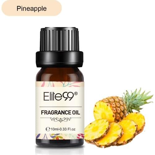 Elite99 10ml Pineapple Fragrance Oil Peach Apple Strawberry Natural Flower Fruit Essential Oil For Aromatherapy Diffuser Aroma