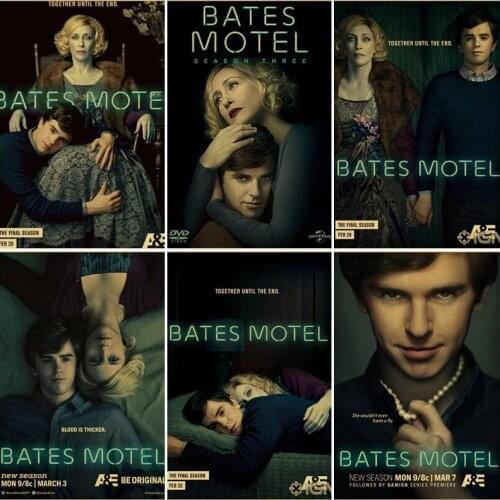 Movie "Bates Hostel" retro classic poster bar home decoration painting