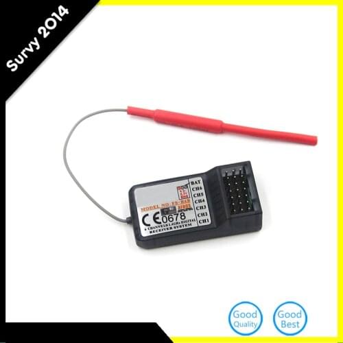 Lowest Price High Quality FlySky 2.4Ghz 6CH FS-R6B FS R6B receiver For RC TH9x i6 i10 T6 CT6B Helicopter diy electronics