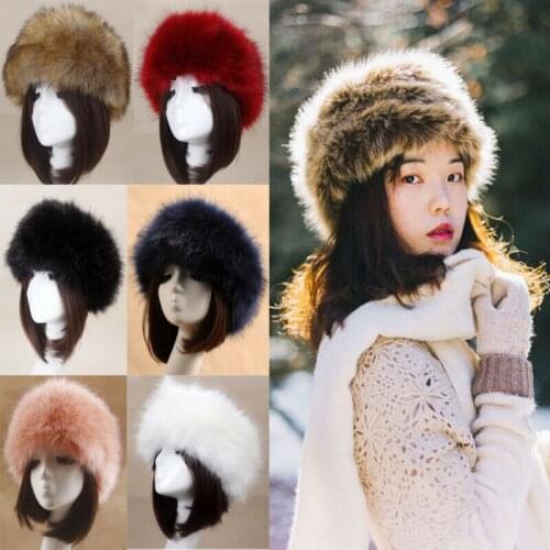 2019 New Adult Unisex Bomber Hats Winter Fluffy Thick Faux Fur Hat Warm Ear Warmer Snow Ski Hats Cap