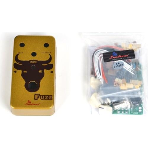 Make Your Own Fuzz Guitar Pedal All Kits Case With 1590B Stomp Box Landtone