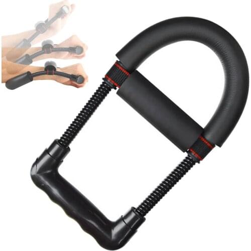 Hand Grips Power Wrist Forearm Strengthener Home Gym Arm Trainer Fitness Workout Exerciser Equipment Increase Muscle Strength