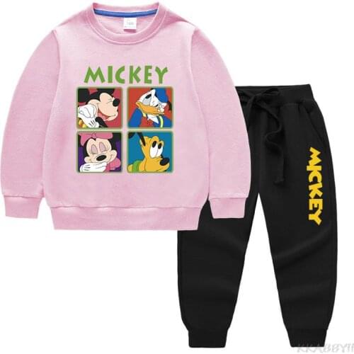 Disney Mickey Fashion girls boys clothes childrens sweatshirts childrens spring and fall sweaters for childrens school wear