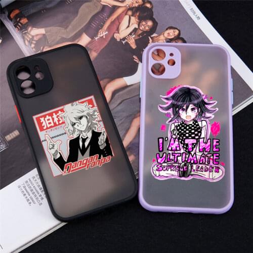 Danganronpa V3 Killing Harmony Phone Case For iPhone 11 12 Pro MAX XS X XR SE2020 7 8 6 Plus Anime Clear Hard Matte Cover Fundas