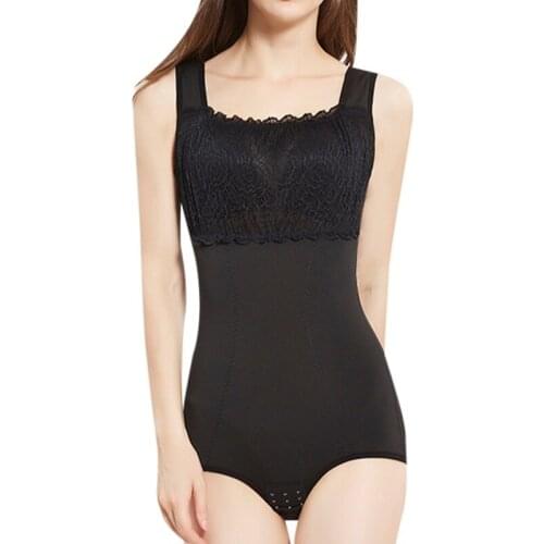 Thickening Velvet Warm Body Shaping One-Piece Suit For Breast Support, Abdomen And Hips, Bodysuit Underwear