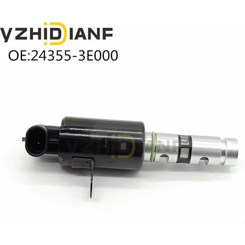 1x 24355-3E000 243553E000 Oil Control Valve Left Variable Timing Solenoi For KIA 09-10 Optima 07-10 Rondo TS1116 L53032 2T1116