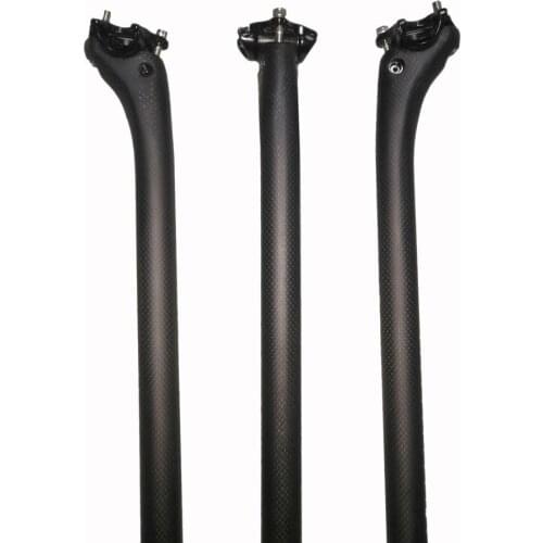 2020 Ultralight Full carbon fiber bicycle seatpost No logo seat tube Road bike seat tube seat post MTB seatpost 190g+/-10G