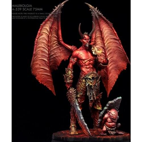 75MM Resin model kits figure beauty colorless and self-assembled A-539