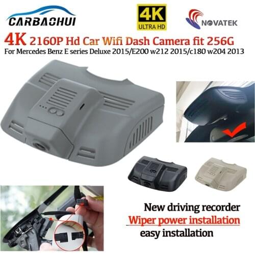 4K 2160P Plug and play Car Video Recorder Dash Cam Camera For Mercedes Benz E Class W212 W204 W207 C207 C200 E200 E230 E300 E350