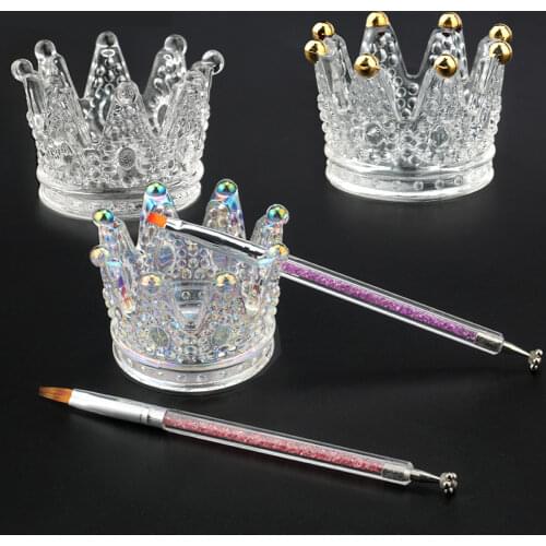 BQAN Diamond False Nail Art Plate Tips Display Stand Golden Rim Agate Palette Nail Polish Gel Display Photo Props Showing