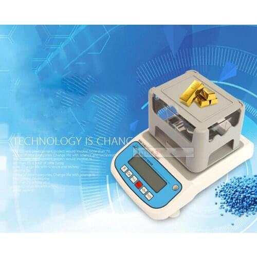 DX-300K Solid density meter Plastic particles rubber gold purity density tester Electronic hydrometer instrument gold k