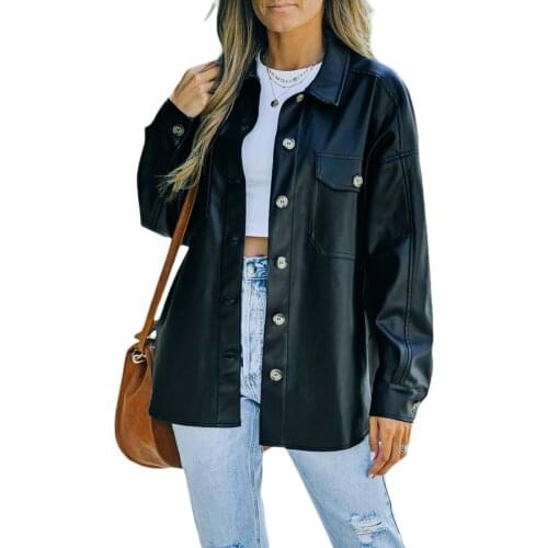 Imcute Women's Leather Jackets