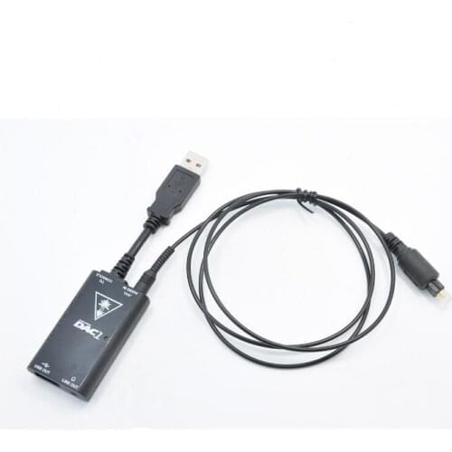 Upgrade Adapter Cable Set For Turtle Beach Headset DAC1 To 3.5mm Ear Force Play-Station P11, PX11, PX22, PX21, X12, X11, Z22