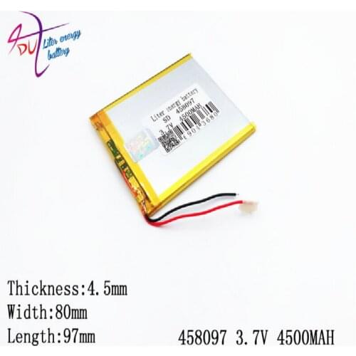 Liter energy battery 1PCS SD 458097 tablet 3.7V 4500MAH 458095 4580100 for PC
