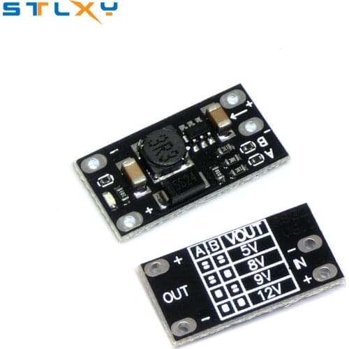 Mini DC-DC Boost Step Up Converter 3V 3.2V 3.3V 3.7V 5V 9V to 12V Voltage Regulator PCB Board Module can set 5V/ 8V/ 9V