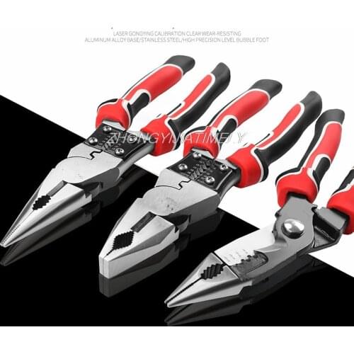 Multi-function electrician pliers,alloy steel wire stripper, thread cutting tool, electrician tool