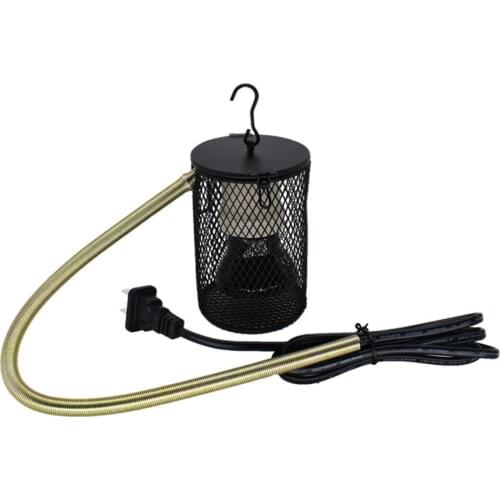 NEW Reptile Heat Lamp Pet Cage Heat Emitter Pet Coop Heater Kit #5O