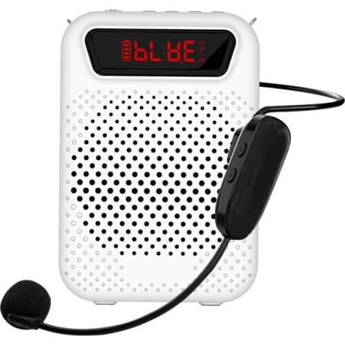 Portable Stereo Mini Speaker with Bluetooth, Natural Voice Amplifier for Teachers