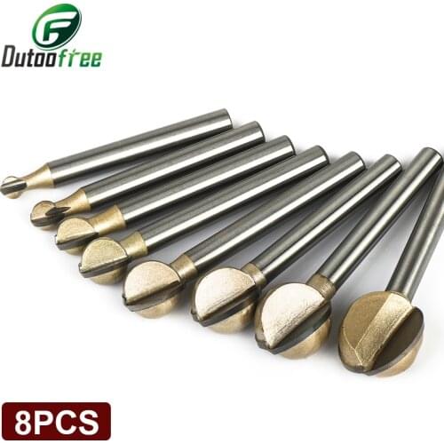 Wood carving root carving ball knife Grinding head carving knife Milling cutter Woodworking tree root tea tray engraving tool