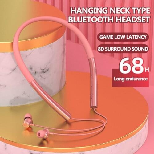 Bluetooth Sports Headset Wireless Headset Stereo In-ear With Microphone Magnetic Noise Reduction Running Sports Headset