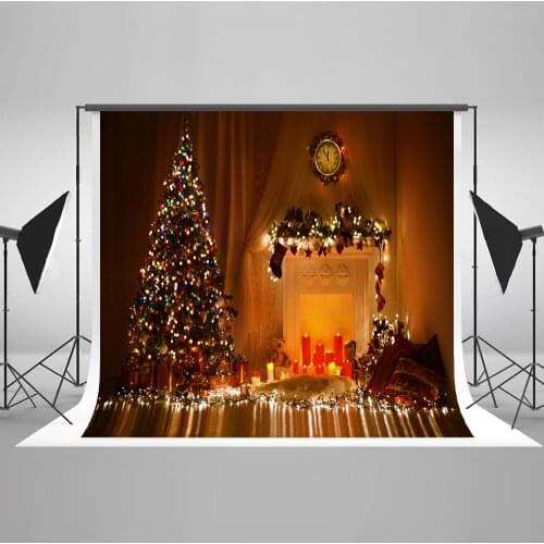 VinylBDS 5x7 FT l Happy New Year Backdrops Christmas Backdrops Photography Photo Backdrops Christmas Tree Backgrounds