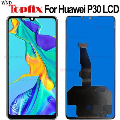 TFT For Huawei P30 LCD display Touch Screen Digitizer Assembly without fingerprint for Huawei P30 display ELE-L29 ELE-L09 lcd