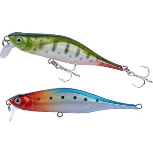 1Pcs Minnow Fishing Lures Hard Bait 10cm 12g Jig wobbler Bass Pike Lure Plastic Artificial Baits for Fishing Tackle Crankbait
