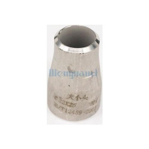 32x25mm 304 Stainless Steel Concentric Reducing Butt Welded Pipe Fitting Water gas Oil