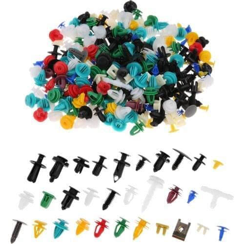 500PCS Universal Mixed Auto Bumper Rivet Fasteners Door Trim Panel Car Clips Retainer Push Engine Cover Fastener Kit 20Kinds