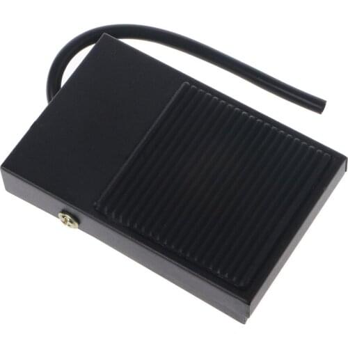 AC 250V 10A Heavy Duty Metal Momentary Electric Power Antislip Foot Pedal Switch