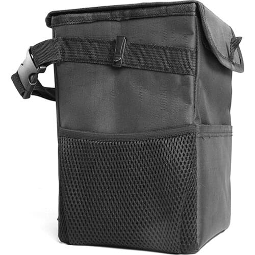 Car Rubbish Can Waterproof Car Car Storage Bag Car Storage Pockets Closeable Portable Rubbish