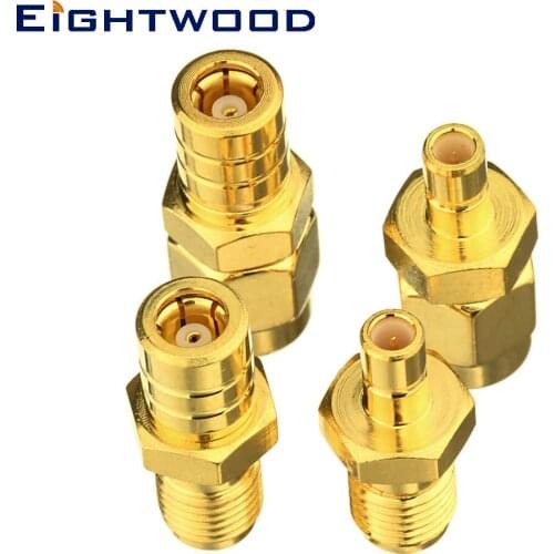 Eightwood Satellite Radio Coaxial Adapter SMA to SMB Connector Kit for Car Satellite SIRIUS XM DAB Radio Antenna Pigtail Cable