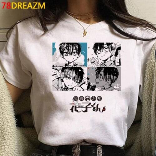 Toilet Bound Hanako Kun t-shirt tshirt women streetwear aesthetic casual japanese clothes t-shirt vintage harajuku kawaii