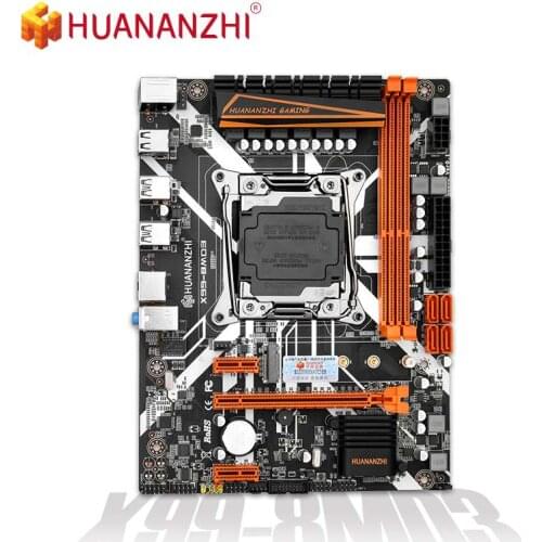 HUANANZHI X99 8MD3 X99 Motherboard Intel XEON E5 LGA2011-3 All Series DDR3 RECC NON-ECC Memory NVME USB3.0 ATX