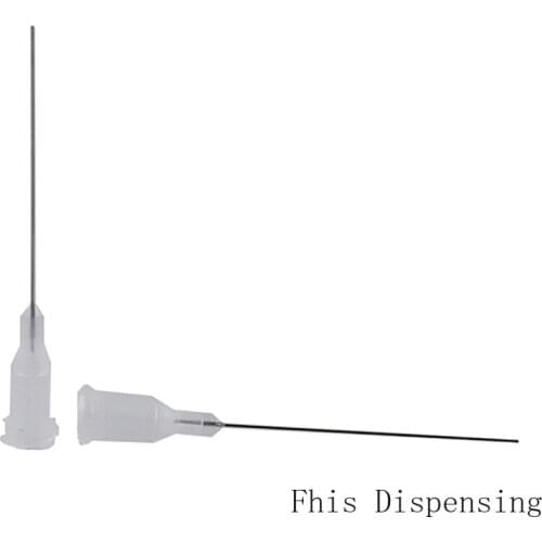 Dispensing Needle W/ISO Standard Helix Luer Lock Blunt Tip 27G x 1-1/2" Tip 100PCS