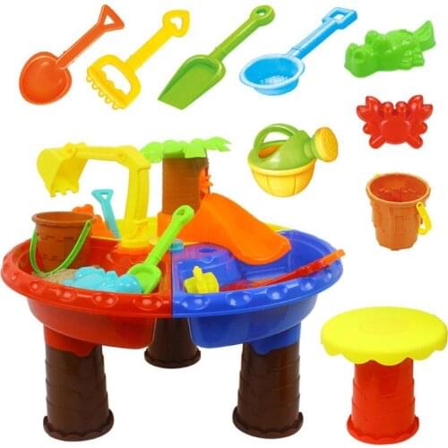 Sand Dredging Tool Gift Box Baby Summer Sand And Water Play Outdoor Tools Set Family Digging Sand Table Playing Set Box U4N1
